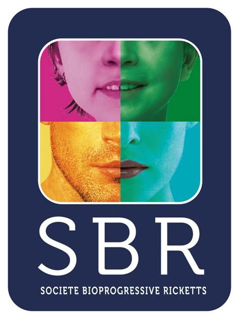 Logo de la Société Bioprogressive Ricketts, illustrant le bien-être des patients à travers des soins orthodontiques modernes et innovants.